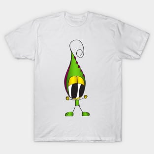 Funny, Colorful, Cartoon Character T-Shirt